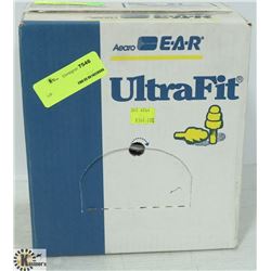 BOX OF AEARO ULTRALIGHT EARPLUGS, NOISE REDUCTION
