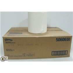 CASE OF KLEENEX ROLL TOWELS, 6 ROLLS PER CASE