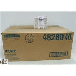CASE OF KLEENEX 2 PLY BATHROOM TISSUE, #48280