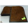 Image 1 : LOT OF TEN FLOOR MATS, 12 X 18