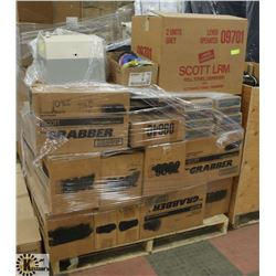 PALLET OF TOWEL DISPENSERS, PHONE SYSTEM & MORE