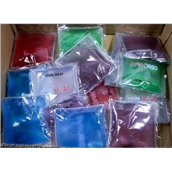 LOT OF 15 PLUS MINI INDIVIDUAL  HOT/ COLD PADS