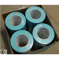 12 ROLLS OF AMERICAN MEDIUM GRADE BLUE AUTOMOTIVE