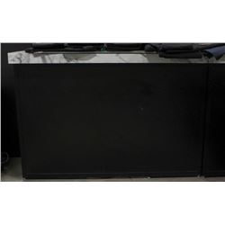 4 FAUX MARBLE TOP 2 DRAWER, 1 DOOR RECEPTION/