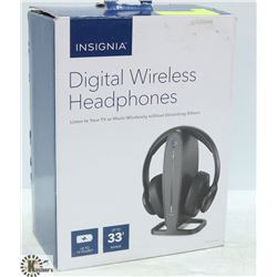 NEW INSIGNIA DIGITAL WIRELESS HEADPHONES