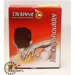 NEW CLICK HEAT LUXURY REUSABLE HOT & COLD PACKS