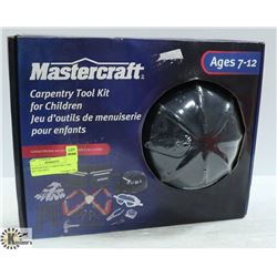 MASTERCRAFT CARPENTRY TOOL KIT CHILDREN