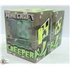 Image 1 : LOT OF 2 MIECRAFT CREEPER FIGURES