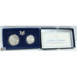 1993 BILL OF RIGHTS COMMERATIVE SILVER COINS