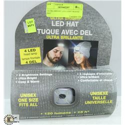 ULTRA BRIGHT LED LIGHT BEANIE HAT