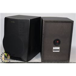 PAIR OF SONY SPEAKERS