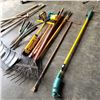 Image 2 : RAKES, SHOVELS, PITCHFORK, AND PRUNERS