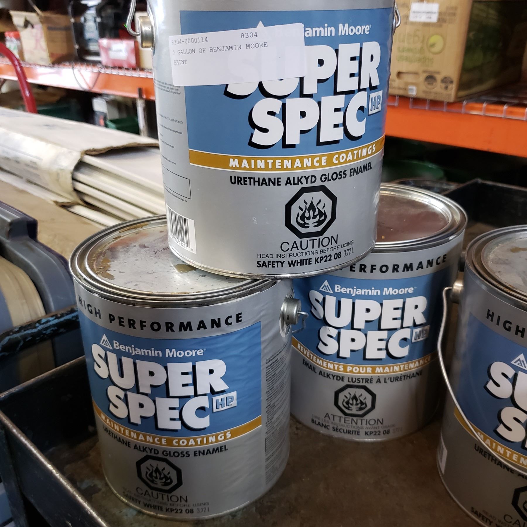 5 GALLON OF BENJAMIN MOORE PAINT Big Valley Auction 5 GALLON OF BENJAMIN MOORE PAINT Big Valley Auction