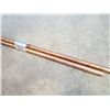 Image 2 : 3 SOLID COPPER RODS 5 FOOT, 3 FOOT 5 INCH AND 1 FOOT 5 INCH