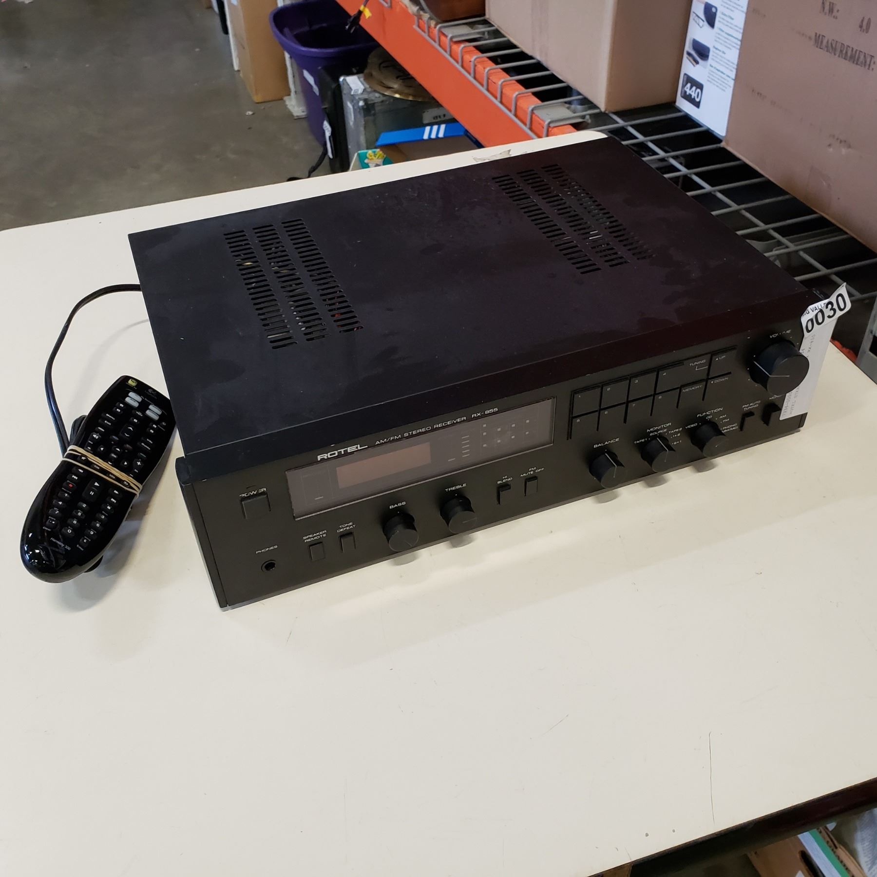 ROTEL STEREO RECEIVER RX-855