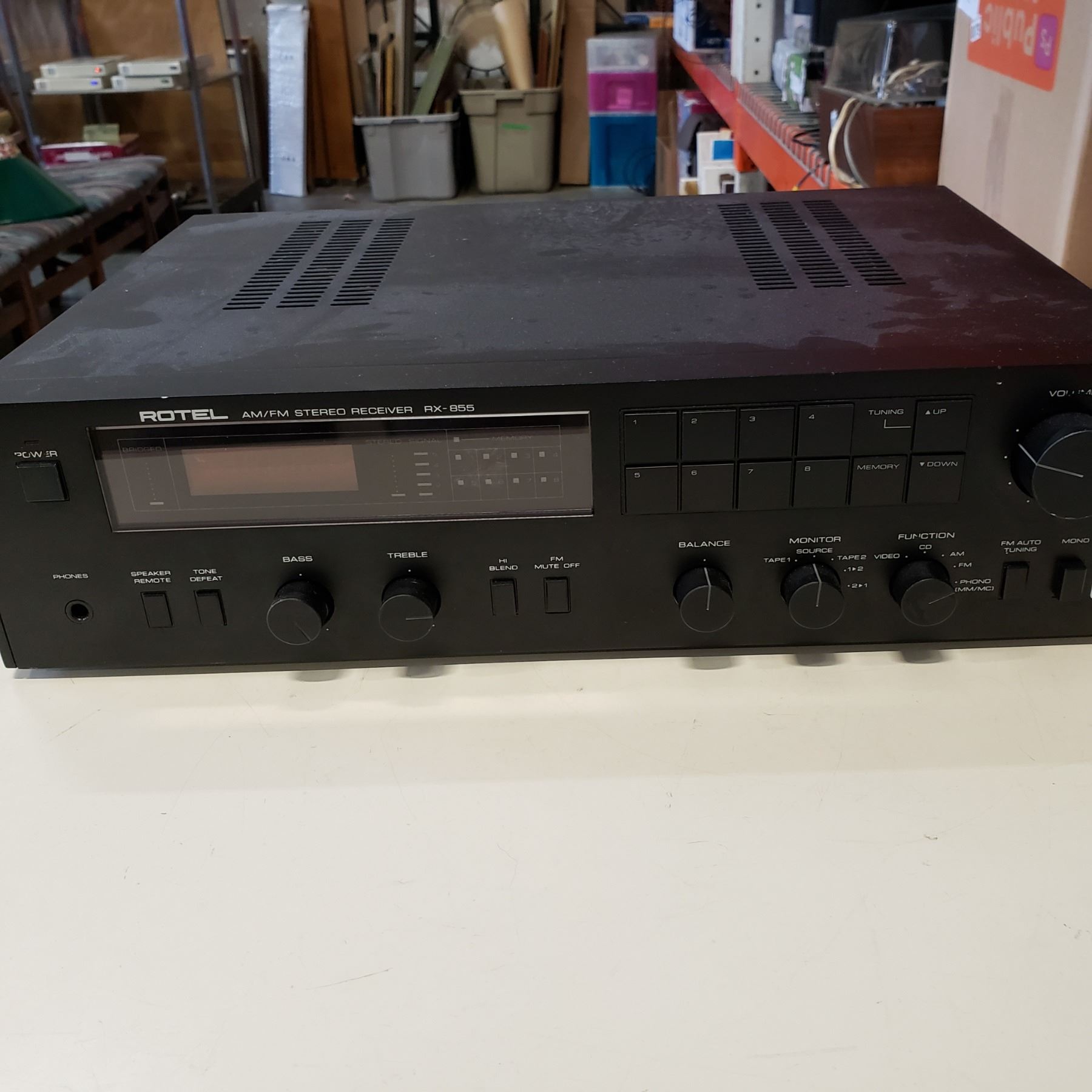 ROTEL STEREO RECEIVER RX-855
