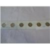 Image 8 : 6 US 25 CENT COINS