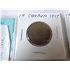 Image 2 : 3 CANADIAN LARGE CENTS 1917, 1918, 1919 AND 7 DIFFERENT CANADIAN 1920 FIRST CANADIAN SMALL CENT 1921