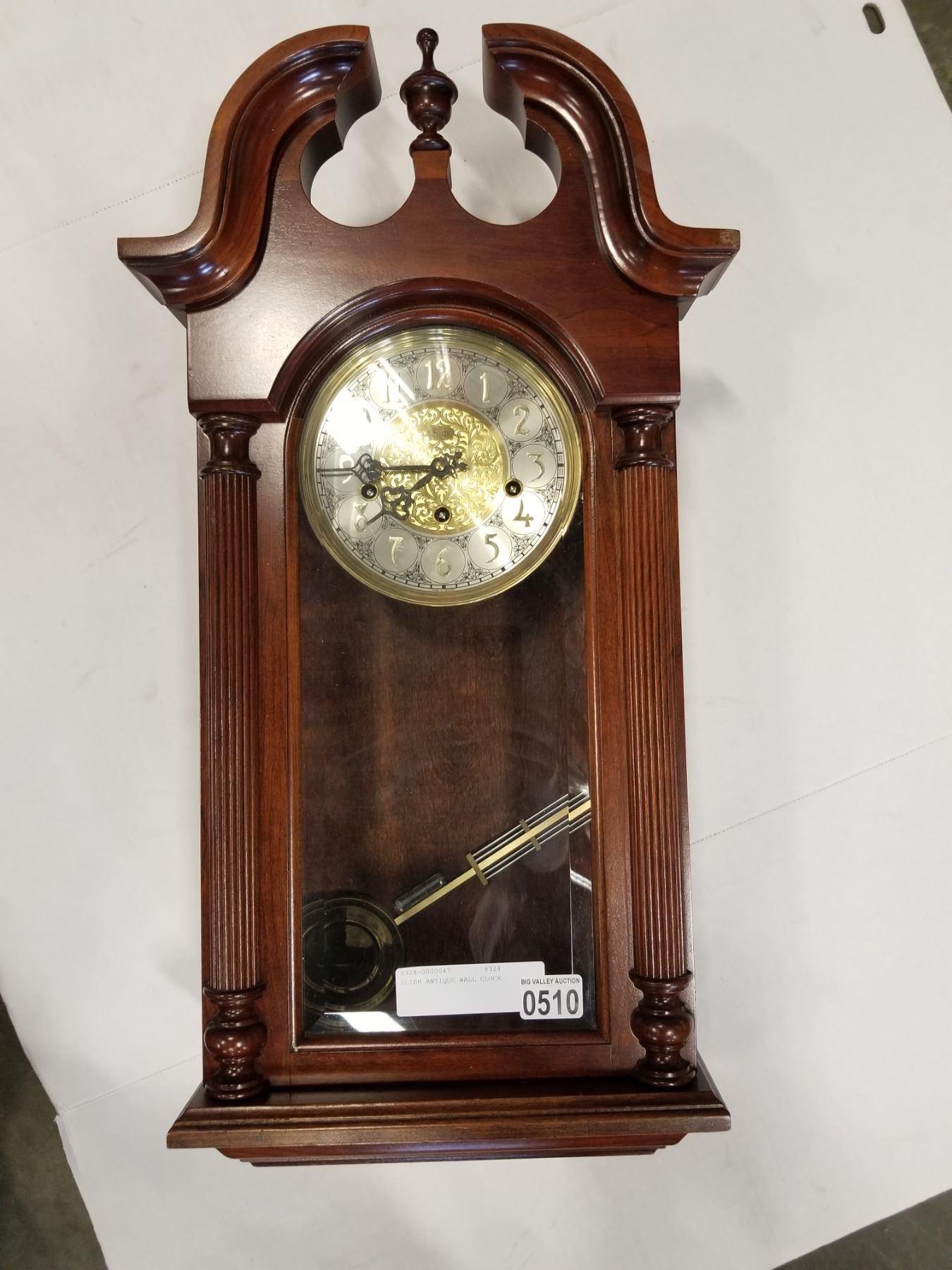 SLIGH ANTIQUE WALL CLOCK sligh-antique-wall-clock