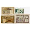 Image 2 : Banque de l'Algerie. 1940-1942. Quartet of Issued Banknotes.