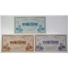 Image 1 : L'Union de Limoges (Local Cooperative). 1886. Lot of 3 Issued Notes.