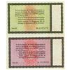 Image 2 : Konversionskasse, 1933 (1934 Issue) Banknote Pair.