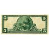 Image 2 : Citizens National Bank of Peru, 1902 PB, $5, Ch# M 1879 National Banknote.