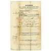 Image 1 : Port of New Orleans, (District of Mississippi), 1834 Steamboat License of a Vessel Above Twenty Tons
