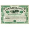 Image 1 : MKT 1880 Issued Stock Certificate Signed by Jay Gould as President.