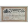 Image 1 : Butte & Montana Commercial Co., 1892 I/U Stock Certificate