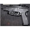 Image 1 : DARK MATTER SCREEN USED HERO METAL GUN WITH LASERS TRAINING QUALITY