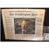 Image 1 : MAN OF THE YEAR COMEDIAN FOR PRESIDENT SCREEN USED NEWSPAPER ROBIN WILLIAMS