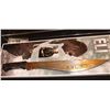 Image 1 : BOOK OF ELI THE SCREEN MATCHED HERO METAL MACHETE SWORD IN NICE DISPLAY