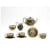 Image 2 : A CONTINENTAL PORCELAIN AND GILT TEA SET A CONTINENTAL PORCELAIN TEA SET