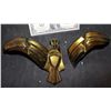 Image 1 : WONDER WOMAN BREAST ARMOR EAGLE GLYPH FROM TV PILOT ADRIANNE PALICKI HARD CAST