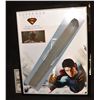 Image 1 : SUPERMAN RETURNS SCREEN USED LARGE CRYSTAL FROM FORTRESS OF SOLITUDE NICELY FRAMED