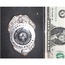 BAD BOYS FOR LIFE SCREEN USED POLICE BADGE