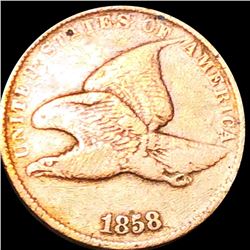 1858 Flying Eagle Cent NICELY CIRCULATED