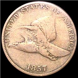 1857 Flying Eagle Cent NICELY CIRCULATED