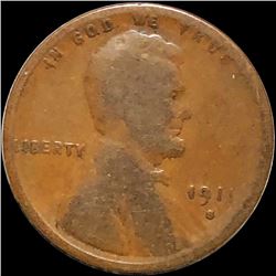 1911-S Lincoln Wheat Penny NICELY CIRCULATED