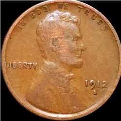 1912-S Lincoln Wheat Penny NICELY CIRCULATED