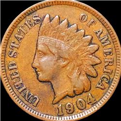 1904 Indian Head Penny ABOUT UNCIRCULATED