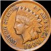 Image 1 : 1904 Indian Head Penny ABOUT UNCIRCULATED