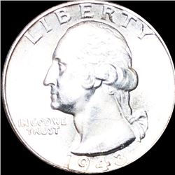 1943-D Washington Quarter CLOSELY UNCIRCULATED