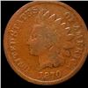 Image 1 : 1870 Indian Head Penny NICELY CIRCULATED