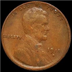1915-D Lincoln Wheat Penny NICELY CIRCULATED
