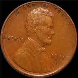 1911-S Lincoln Wheat Penny NEARLY UNCIRCULATED