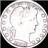 Image 1 : 1892 Barber Silver Quarter NICELY CIRCULATED