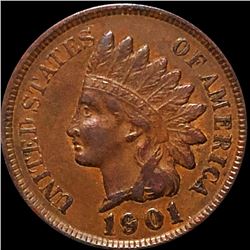 1901 Indian Head Penny CLOSELY UNCIRCULATED