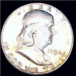1954 Franklin Half Dollar CLOSELY UNCIRCULATED
